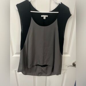 American Eagle size small black & grey top